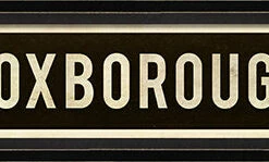 The Little Apple HOMEBODY Hometown Framed City Street Sign