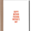 The Little Apple Happy MF Mother's Day Greeting Card
