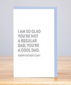 The Little Apple Cool Dad Father's Day Greeting Card
