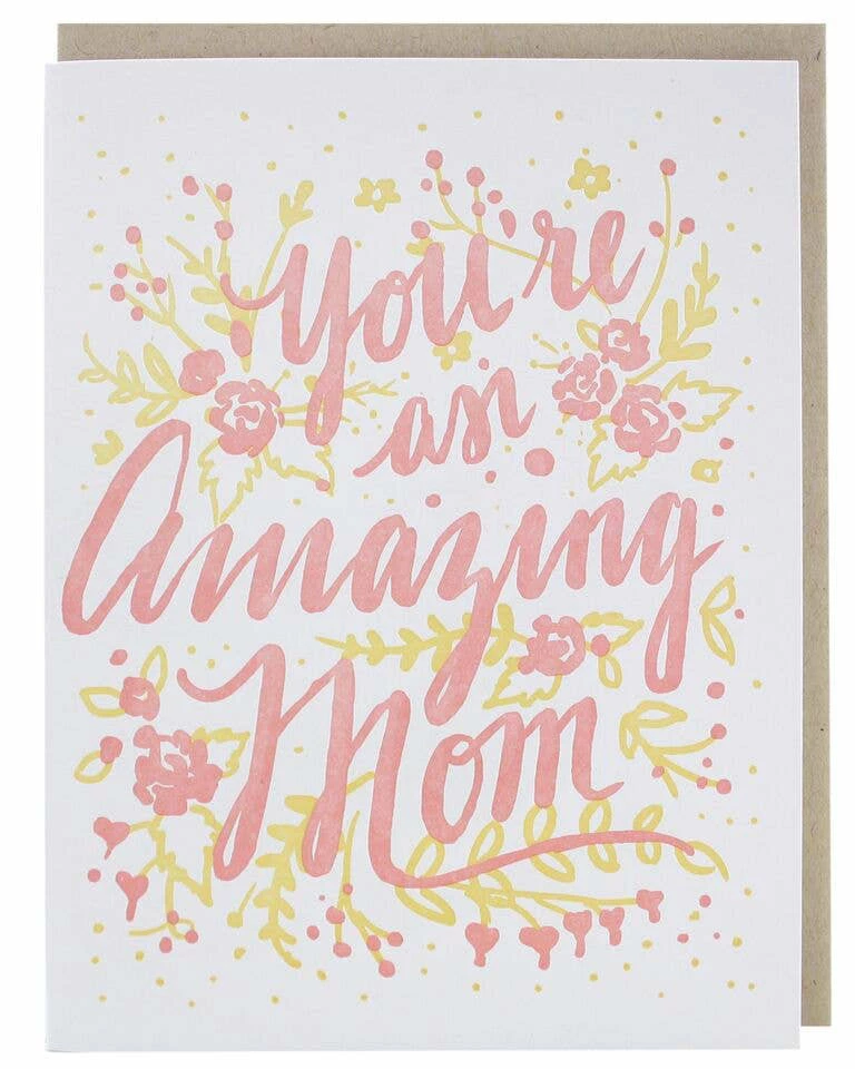 Budget π€© The Little Apple You're An Amazing Mom π© Mother's Day Greeting Card π 1 The Little Apple You're An Amazing Mom Mother's Day Greeting Card