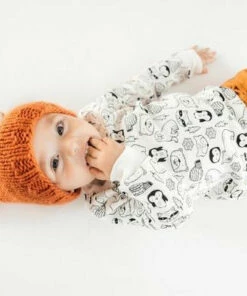 The Little Apple CLOSET The Blueberry Hill Fox Knit Hat