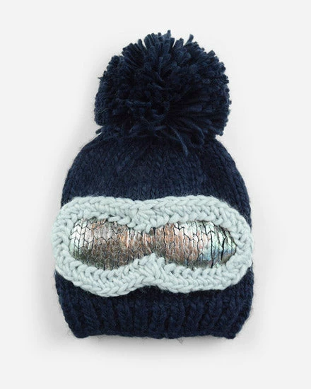 Wholesale ๐ The Little Apple The Blueberry Hill Navy Ski Goggles Knit Hat ๐ 1 The Little Apple The Blueberry Hill Navy Ski Goggles Knit Hat