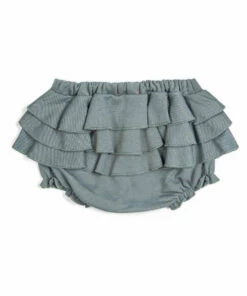 The Little Apple LITTLE APPLES Milkbarn Ruffled Bloomer Shorts