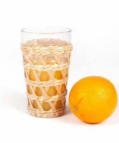 Discount โจ The Little Apple Natural Rattan Tumbler Glass HOMEBODY ๐ฅ 5 The Little Apple Natural Rattan Tumbler Glass HOMEBODY