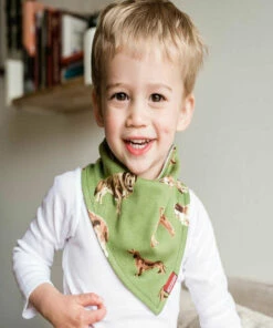 The Little Apple LITTLE APPLES Milkbarn Kerchief Bib (Multiple Colors)
