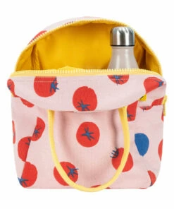 The Little Apple Zipper Lunch Bag- Tomatoes