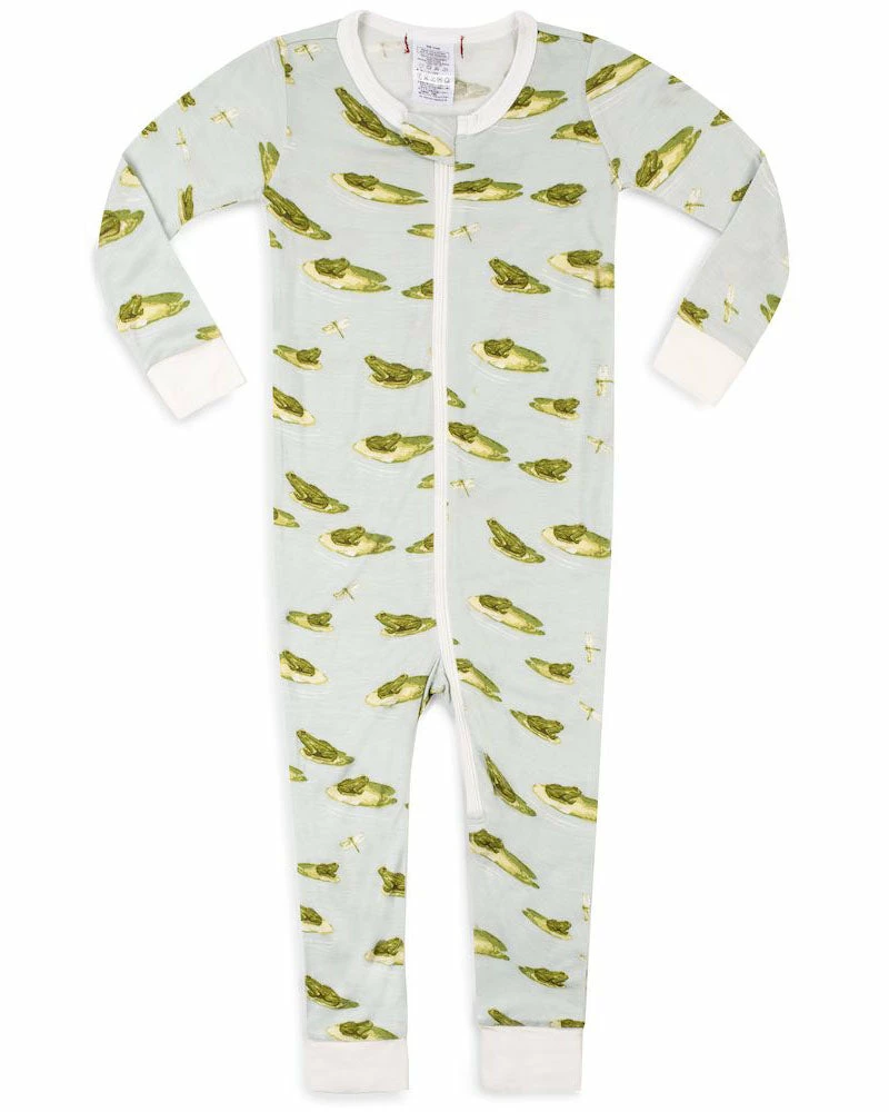 Deals ๐งจ The Little Apple Milkbarn Leapfrog Bamboo Zipper Pajamas LITTLE APPLES โญ 1 The Little Apple Milkbarn Leapfrog Bamboo Zipper Pajamas LITTLE APPLES