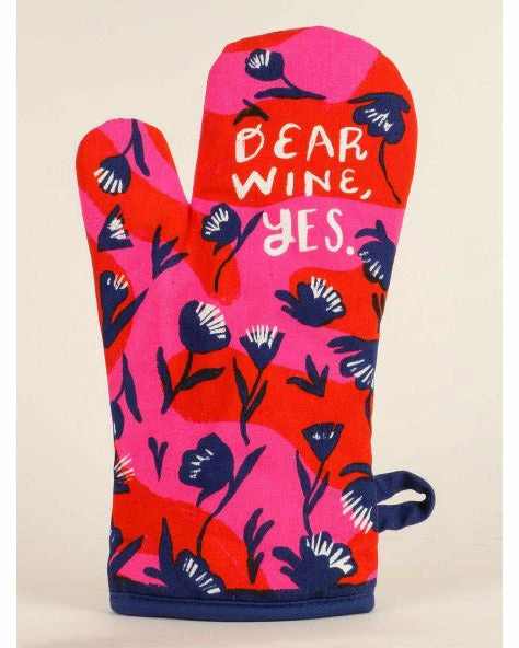 Brand new ๐งจ The Little Apple HOMEBODY Dear Wine, Yes Oven Mitt โ 1 The Little Apple HOMEBODY Dear Wine, Yes Oven Mitt
