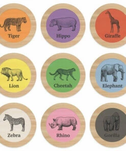 The Little Apple Lily & River Little World Wood Game Set LITTLE APPLES