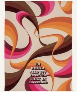 The Little Apple HOMEBODY I'm Going To Cover That In Chocolate Dish Towel