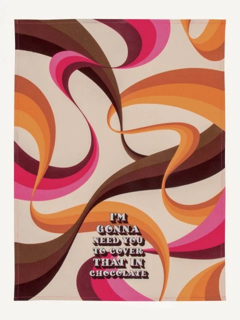 Discount 👏 The Little Apple HOMEBODY I'm Going To Cover That In Chocolate Dish Towel 👏 2 The Little Apple HOMEBODY I'm Going To Cover That In Chocolate Dish Towel