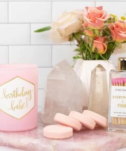 Chez Gagne Birthday Babe Boxed Candle