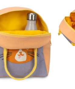 The Little Apple HOMEBODY Zipper Lunch Bag- Cat