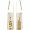 The Little Apple Champagne Single Wine Tote