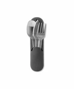The Little Apple Porter Utensil Set- Charcoal HOMEBODY