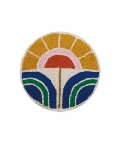 The Little Apple Colourbloom Round Hook Pillow HOMEBODY