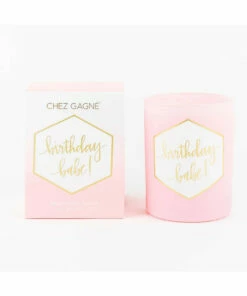 Chez Gagne Birthday Babe Boxed Candle