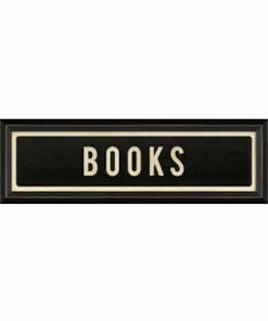 The Little Apple HOMEBODY Books Street Sign