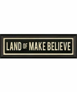 The Little Apple Land Of Make Believe Street Sign