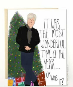 The Little Apple Dateline Christmas Greeting Card