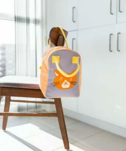 The Little Apple HOMEBODY Zipper Lunch Bag- Cat