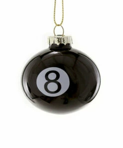 The Little Apple 8 Ball Ornament
