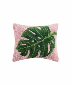 The Little Apple Palm Leaf Hook Pillow