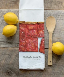 The Little Apple Philadelphia Tomato Pie Flour Sac Towel HOMEBODY