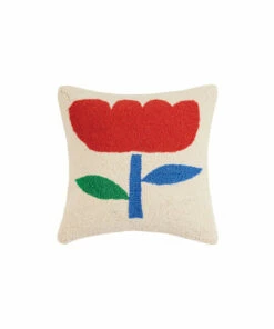The Little Apple Red Flower Hook Pillow HOMEBODY