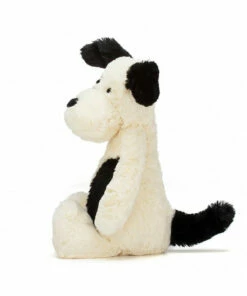 Jellycat Bashful Black & Cream Puppy Medium LITTLE APPLES
