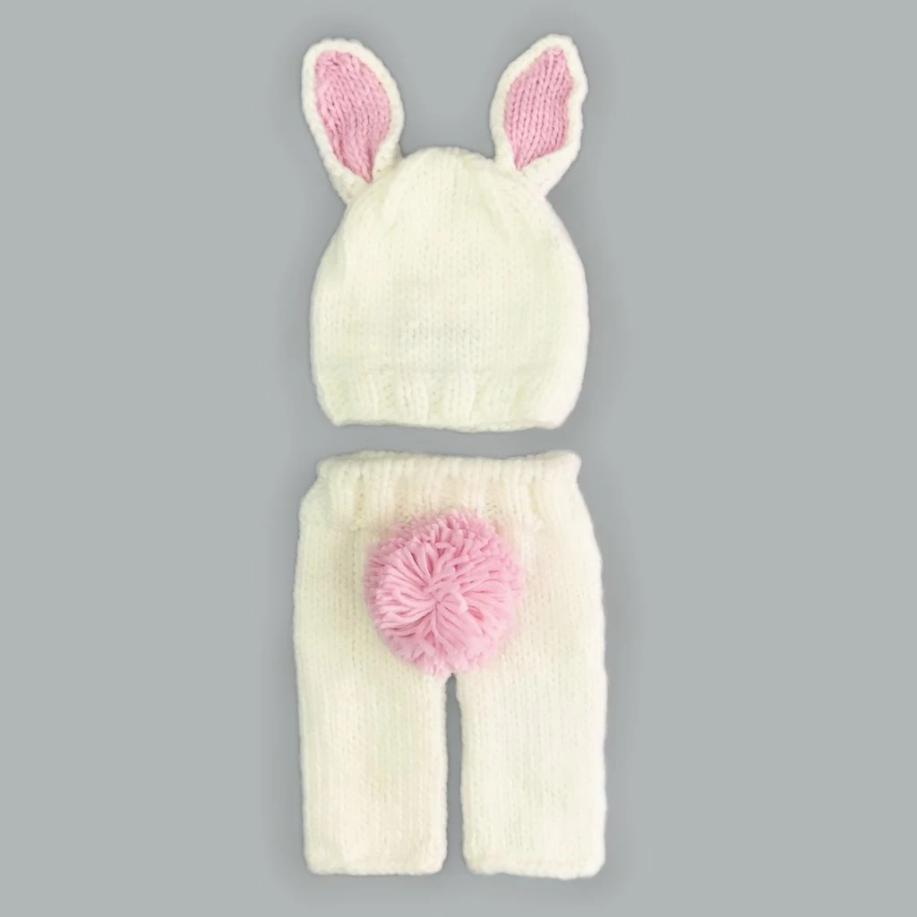 Best Sale โค๏ธ The Little Apple The Blueberry Hill Pink Bunny Newborn Knit Set LITTLE APPLES ๐ 1 The Little Apple The Blueberry Hill Pink Bunny Newborn Knit Set LITTLE APPLES