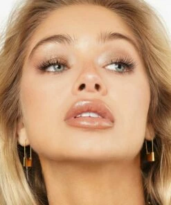 Deals π The Little Apple Londyn Lock Gold Earrings π 5 The Little Apple Londyn Lock Gold Earrings