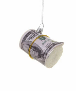 The Little Apple Roll Of Cash Ornament