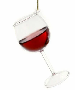 The Little Apple HOLIDAYS 40% OFF Red Wine Glass Ornament