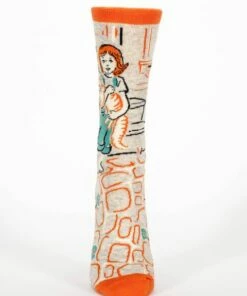 The Little Apple My Cat Is Cool As Fuck Women's Crew Socks