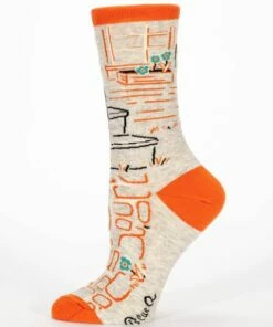 The Little Apple My Cat Is Cool As Fuck Women's Crew Socks