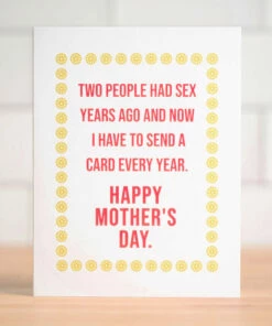 The Little Apple Two People Had Sex Mother's Day Greeting Card LOVE NOTES