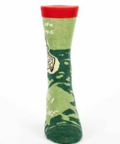 The Little Apple CLOSET Ain't No Bad Joke Like A Dad Joke Men's Crew Socks