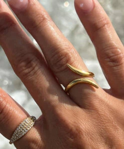 The Little Apple Georgette Gold Ring JEWEL BOX