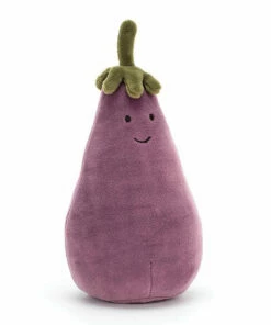 The Little Apple TOP CHEF Jellycat Vivacious Vegetable Eggplant Toy