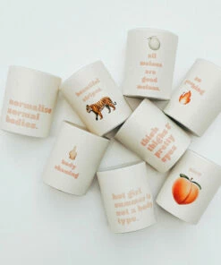 The Little Apple F**k Body Shaming Self Love Candle HOMEBODY