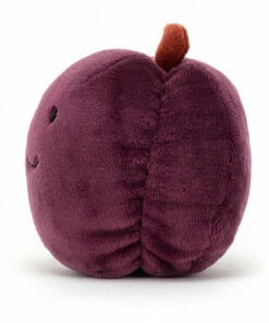 Jellycat Fabulous Fruit Plum Stuffed Toy TOP CHEF