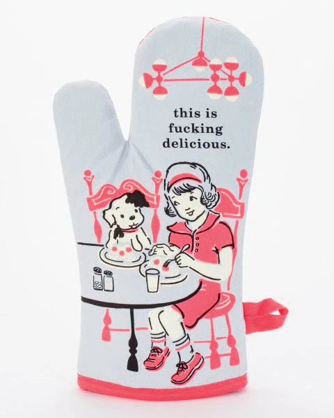 Cheap π₯ The Little Apple TOP CHEF Fucking Delicious Oven Mitt π 1 The Little Apple TOP CHEF Fucking Delicious Oven Mitt