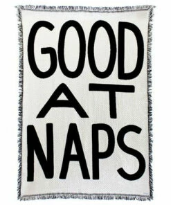 Calhoun & Co. Good At Naps Cotton Throw Blanket