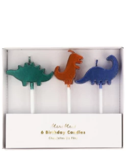 The Little Apple LITTLE APPLES Meri Meri Dinosaur Kingdom Birthday Candles