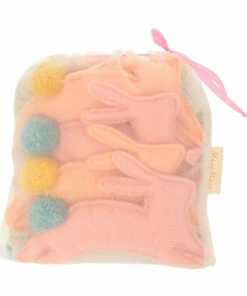 The Little Apple LITTLE APPLES Felt Bunny Garland