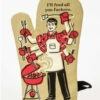 The Little Apple I'll Feed You Oven Mitt