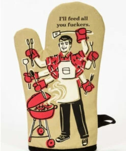 The Little Apple I'll Feed You Oven Mitt