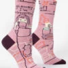 The Little Apple Go Away I'm Introverting Women's Crew Socks