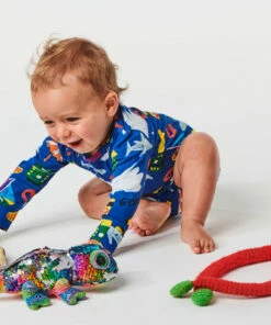 Kip & Co Aussie Icons Organic Cotton Baby Long Sleeve Onesie Romper